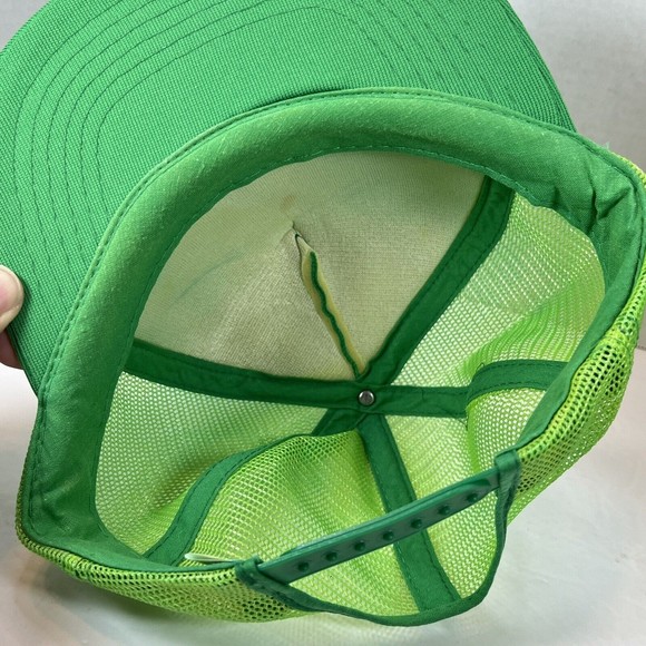 Vintage Quaker State Trucker Hat Cap Mesh Snapback Motor Oil Racing NASCAR - Picture 6 of 7